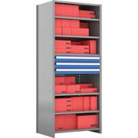 Cabinet d'entreposage &agrave; tiroirs int&eacute;gr&eacute; Interlok - Metalware 