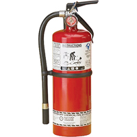 Fire Extinguisher, ABC, 5 lbs. Capacity - Strike First Corporation SFABC310WH