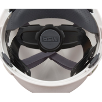 Casques de protection V-Gard - Suspensions Fas-Trac, R&eacute;pond aux normes CSA type 1, Suspension Rochet, Non ventil&eacute; - MSA 475364