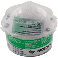 Respirator Locker 2250N95 avec masques 2200N95, N95, Certifi&eacute; NIOSH, Moyen/grand/Taille unique - Moldex 2250N95