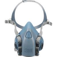 7500 Series Reusable Half Facepiece Respirator, Silicone, Medium - 3M 7502