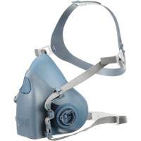 7500 Series Reusable Half Facepiece Respirator, Silicone, Medium - 3M 7502