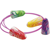 Bouchons d'oreilles en mousse SparkPlugs, Vrac - Boîte, Avec cordon - Moldex 6654