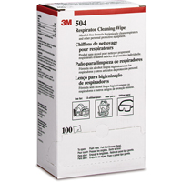 Respirator Cleaning Wipes, Wipes - 3M 504