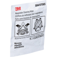 Respirator Cleaning Wipes, Wipes - 3M 504