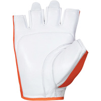 Vibrastop Half-Finger Vibration-Dampening Gloves, Size Medium, Goatskin Palm - Superior Glove Works Ltd. VIBGHFV-M