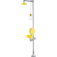 Combinaison de douche oculaire/faciale a/couvercle - Encon 01050266PBC