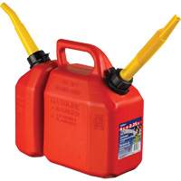 Combo Jerry Can Gasoline/Oil, 2.17 US Gal/8.25 L, Red, CSA Compliant/ULC - Scepter 03615
