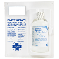 Eyewash Station - Single Station With Eyewash Solution - WASIP LTD. 70119E