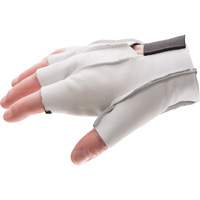 Gants antichocs avec paume &agrave; coussinet gaufr&eacute; - Droit, Taille Grand, Paume Cuir fleur - Impacto 460-30-R-L