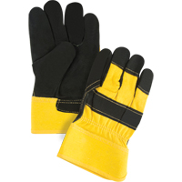 Gants d'ajusteur doubl&eacute;s pour l'hiver &agrave; chaleur sup&eacute;rieure, Grand, Paume en Cuir de vache refendu, Doublure en Thinsulate - Produits de sécurité Zenith 