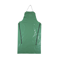 A43 48 CA-43&reg; FR Apron, Polyester/PVC, 29" L x 48" W, Green - Ranpro Inc. V2240140-O/S