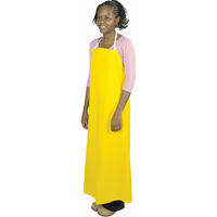 Lightweight Aprons, Polyurethane, 48" L x 35" W, Yellow -  