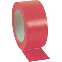 Rubans pour marquage d'all&eacute;es, 3" x 108', Vinyle, Rouge - Incom Top Tape & Label PST312