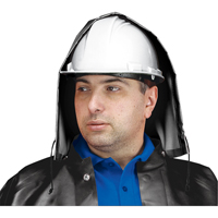 SBR Vulcan Rain Hood, One Size, Black, Rubber - WASIP LTD. R885K00