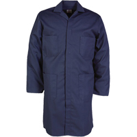 100% Cotton Shop Coats, Cotton, Size 52, Navy Blue - Big Bill 160/OS-R-NAY-52