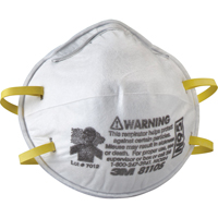 8110S Particulate Respirators, N95, NIOSH Certified, Small - 3M 8110S