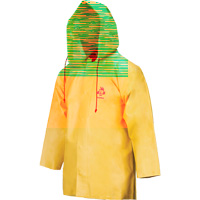 Neo-Slick Chemical & Acid Resistant Rain Jacket, Large, Yellow, Neoprene - WASIP LTD. R882Y40