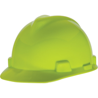 Casques de protection V-Gard - Suspensions 1-Touch, R&eacute;pond aux normes CSA type 1, Suspension Glissement rapide, Non ventil&eacute; - MSA 10061514