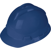 Casque de s&eacute;curit&eacute; Super-V, R&eacute;pond aux normes CSA type 2, Suspension Rochet, Non ventil&eacute; - MSA C217092