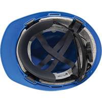 Casque de s&eacute;curit&eacute; Super-V, R&eacute;pond aux normes CSA type 2, Suspension Rochet, Non ventil&eacute; - MSA C217092