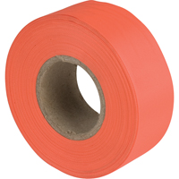 Flagging Tape, 1.1875" W x 150' L, Fluorescent Orange - C.H. Hanson 17000