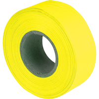 Flagging Tape, 1.2" W x 150' L, Fluorescent Yellow - C.H. Hanson 17005