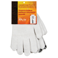 Dotted String Knit Gloves, Poly/Cotton, Single Sided, 7 Gauge, Large - Zenith Safety Products 