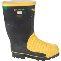 Bottes professionnelles Miner 49ER pour l'exploitation mini&egrave;re, Caoutchouc, Embout Acier, Pointure 10 - Viking Professional VW49-10