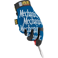 The Original&reg; Blue Gloves, Synthetic Palm, Size Large - Mechanix Wear CA-MG-03-010