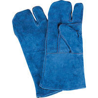 Double Palm & Thumb Welding Gloves, Split Cowhide, Size Large - Weld-Mate 