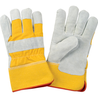 Gants d'ajusteur doubl&eacute;s pour l'hiver de premi&egrave;re qualit&eacute;, 2T-Grand, Paume en Cuir de vache refendu, Doublure en Molleton de mousse - Produits de sécurité Zenith 