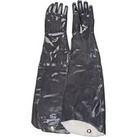 Chemical Resistant Gloves, Size Large/10, 31" L, Neoprene, Cotton Inner Lining, 58-mil - Showa 6731-10