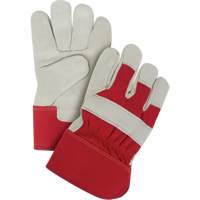 Superior Warmth Winter-Lined Fitters Gloves, Large, Grain Pigskin Palm, Thinsulate Inner Lining - Zenith Safety Products 