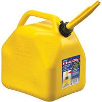 Jerry Cans, 5.3 US gal./20.06 L, Yellow, CSA Compliant/ULC - Scepter 07649