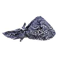 Foulards de refroidissement en triangle Chill-Its 6710, Bleu - Ergodyne 12326