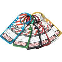 Labeled Snap-on Hasps, Silver - Master Lock 427AST