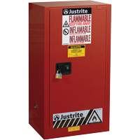 Sure-Grip&reg; EX Combustibles Safety Cabinet for Paint and Ink, 20 gal., 2 Shelves - Justrite 891511