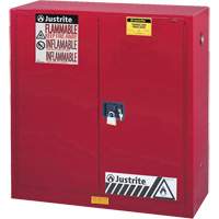 Sure-Grip&reg; EX Combustibles Safety Cabinet for Paint and Ink, 40 gal., 3 Shelves - Justrite 893031