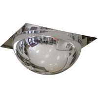 Drop-In Ceiling Panel Dome, Full Dome, Open Top, 24" Diameter - Zenith Safety Products 