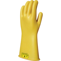 Yellow Natural Rubber Insulating Gloves, ASTM Class 2, Size 11, 16" L - ActivArmr RIG216Y110