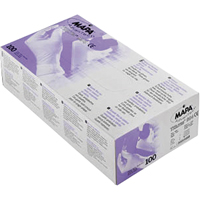 Gants en polym&egrave;re triple couche Trilites, Petit, Latex/N&eacute;opr&egrave;ne/Nitrile, 6 mils, Sans poudre, Mauve - Mapa Professional 34994026