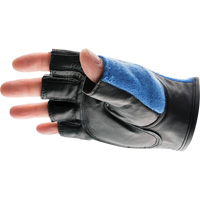 Gants de travail rembourr&eacute;s de gel , 2T-Grand, Paume en Synth&eacute;tique, Poignet Boucle et crochet - Impacto 400-00XXL