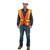Traffic Safety Vest , 2X-Large - Zenith Safety Products 