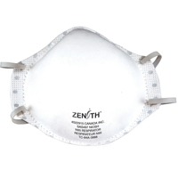 Respîrateur contre les particules - Emballage pour machine distributrice, N95, Certifi&eacute; NIOSH, Moyen/grand - Produits de sécurité Zenith 