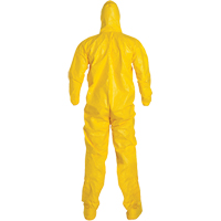Tychem&reg; 2000 Coveralls, Medium, Yellow - Dupont Personal Protection QC122S-MD