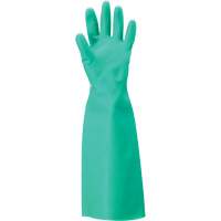 Solvex&reg; 37-185 Gloves, Size Large/9, 18" L, Nitrile, 22-mil - Ansell 3718511090