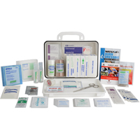 Contractors' First Aid Kit, Class 1 Medical Device, Plastic Box - Safecross 01335