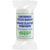 Conforming Stretch Bandages, Cut to Size L x 2" W, Class 1 - Safecross 02331