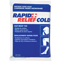 Instant Compress Packs, Cold, Single Use, 4" x 6"/6" x 4" - Safecross 14190